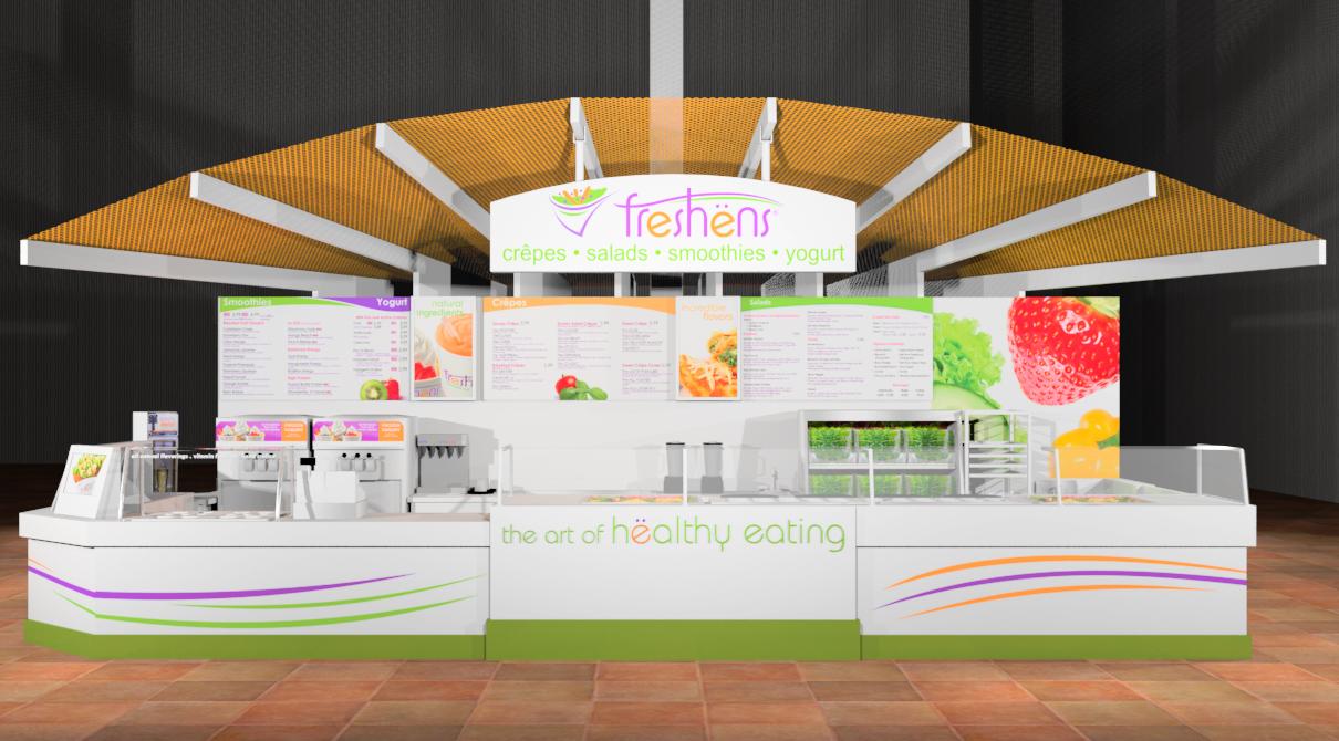 Freshens New Kiosk, Menu and Updated Branding to Ring up Retail Success